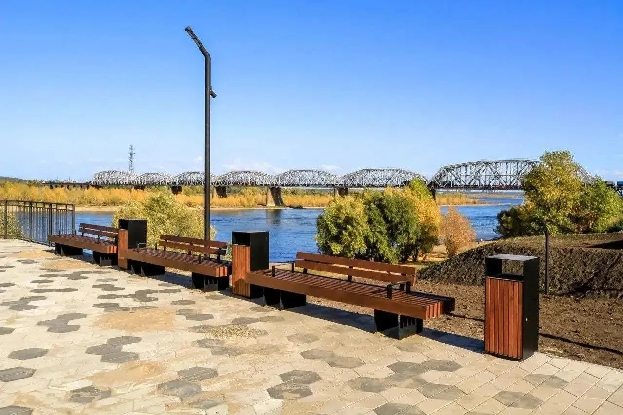 🌳 В Кировском районе открыли новый парк «Чемской берег». Как сообщил мэр города Максим...