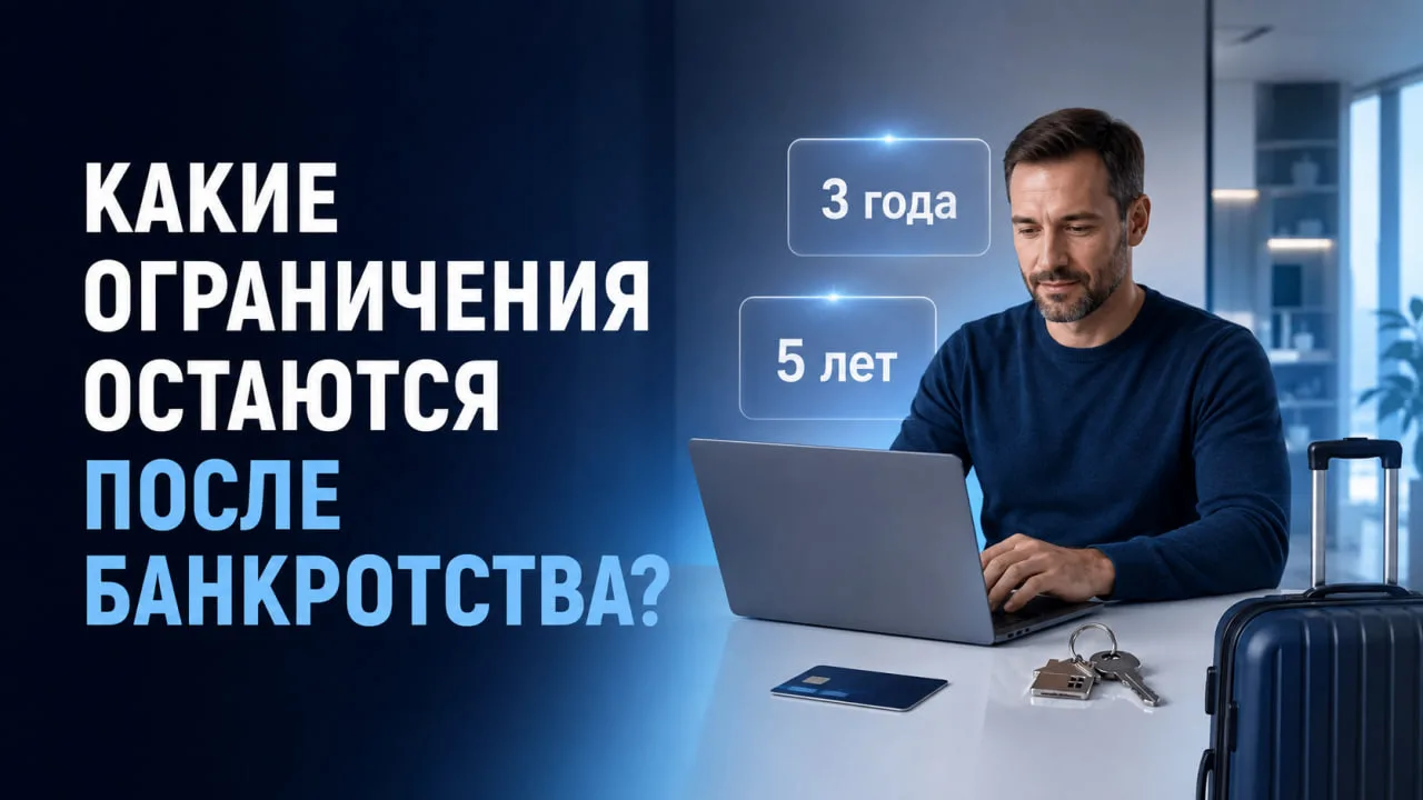 Какие ограничения остаются после банкротства?