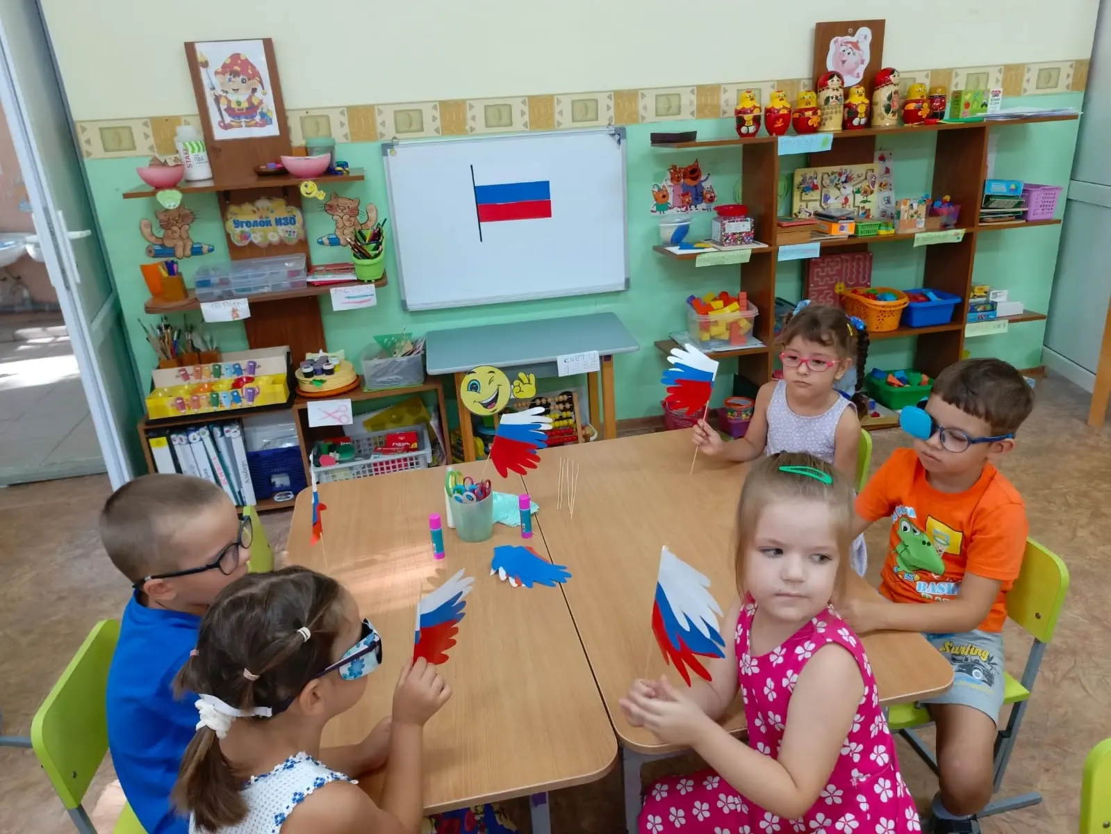 🇷🇺 В рамках празднования Дня Государственного флага Российской Федерации,  в нашем де...