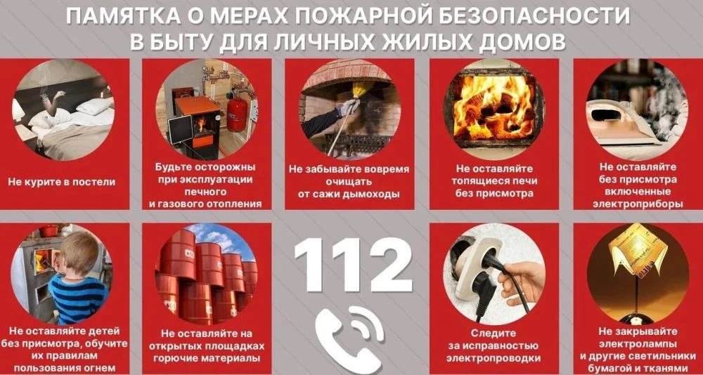 Правила пожарной безопасности.