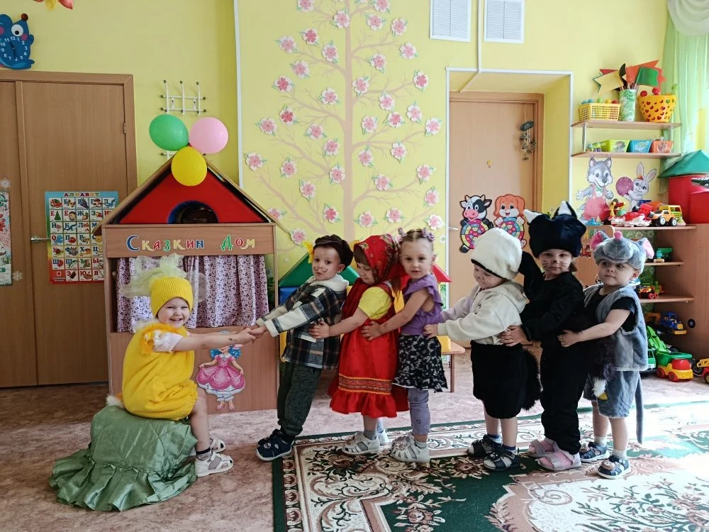 Играем в сказку "Репка"
