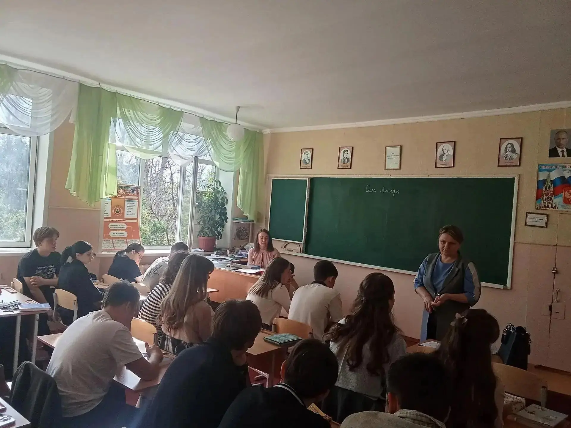 🎓Профориентационная встреча со школьниками