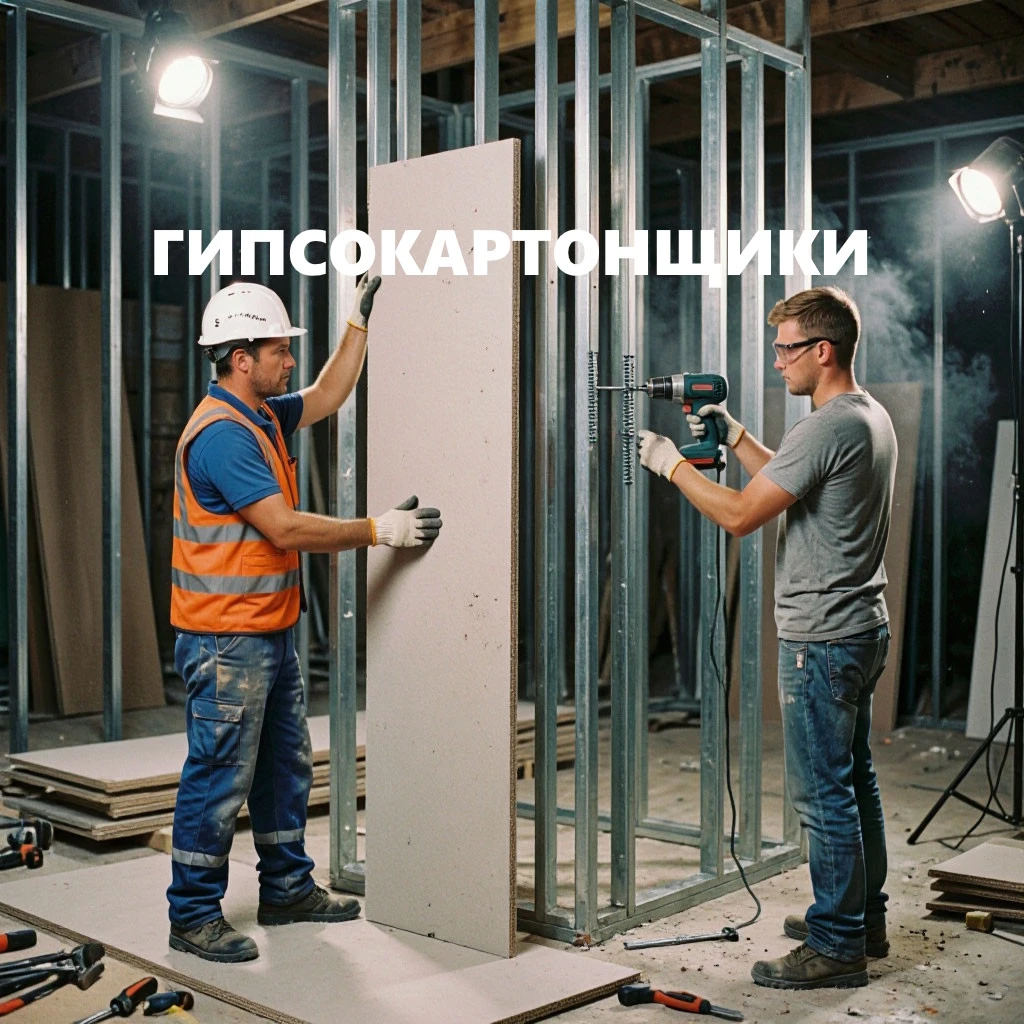 🔨 ТРЕБУЮТСЯ МАСТЕРА И БРИГАДЫ ПО ГИПСОКАРТОНУ