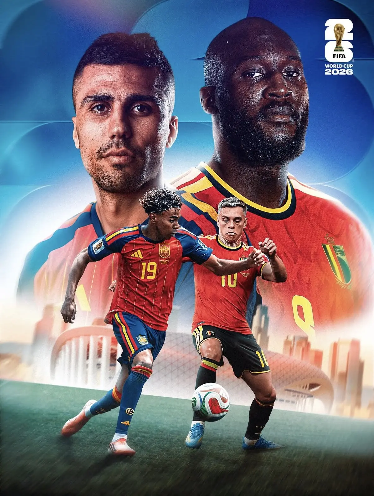 🇪🇦 ИСПАНИЯ – БЕЛЬГИЯ 🇧🇪

⚽️УЖЕ СЕГОДНЯ🔥

Кто станет вторым пройдет в полуфинал ЧМ 2026?

Планир