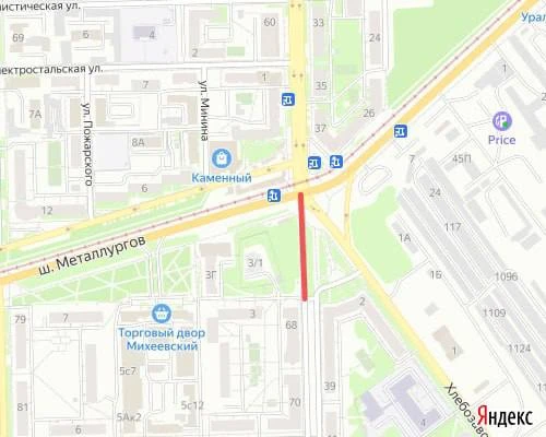 В Челябинске три автобуса ушли в объезд из-за аварии на теплосетях