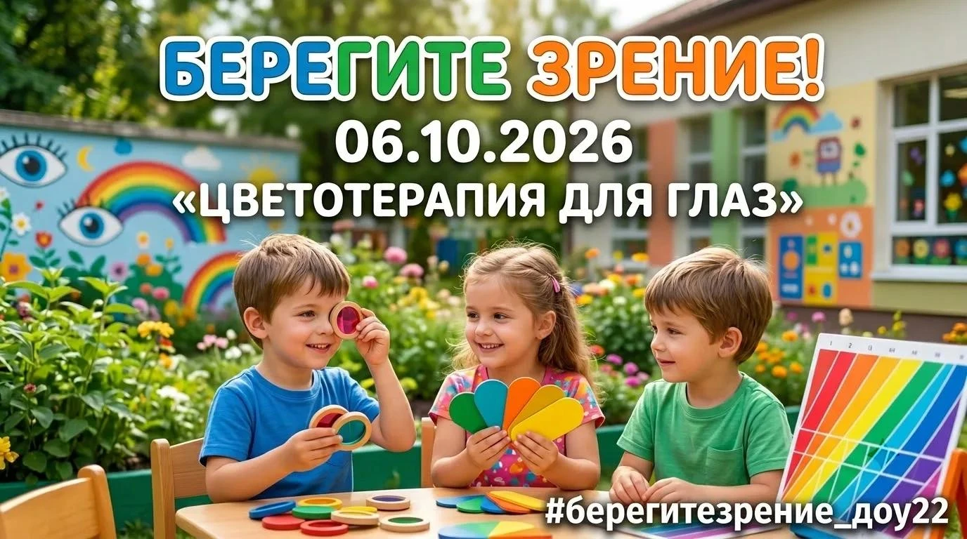 🌈 Сегодня у нас особенная тема — «Цветотерапия для глаз». 🌈