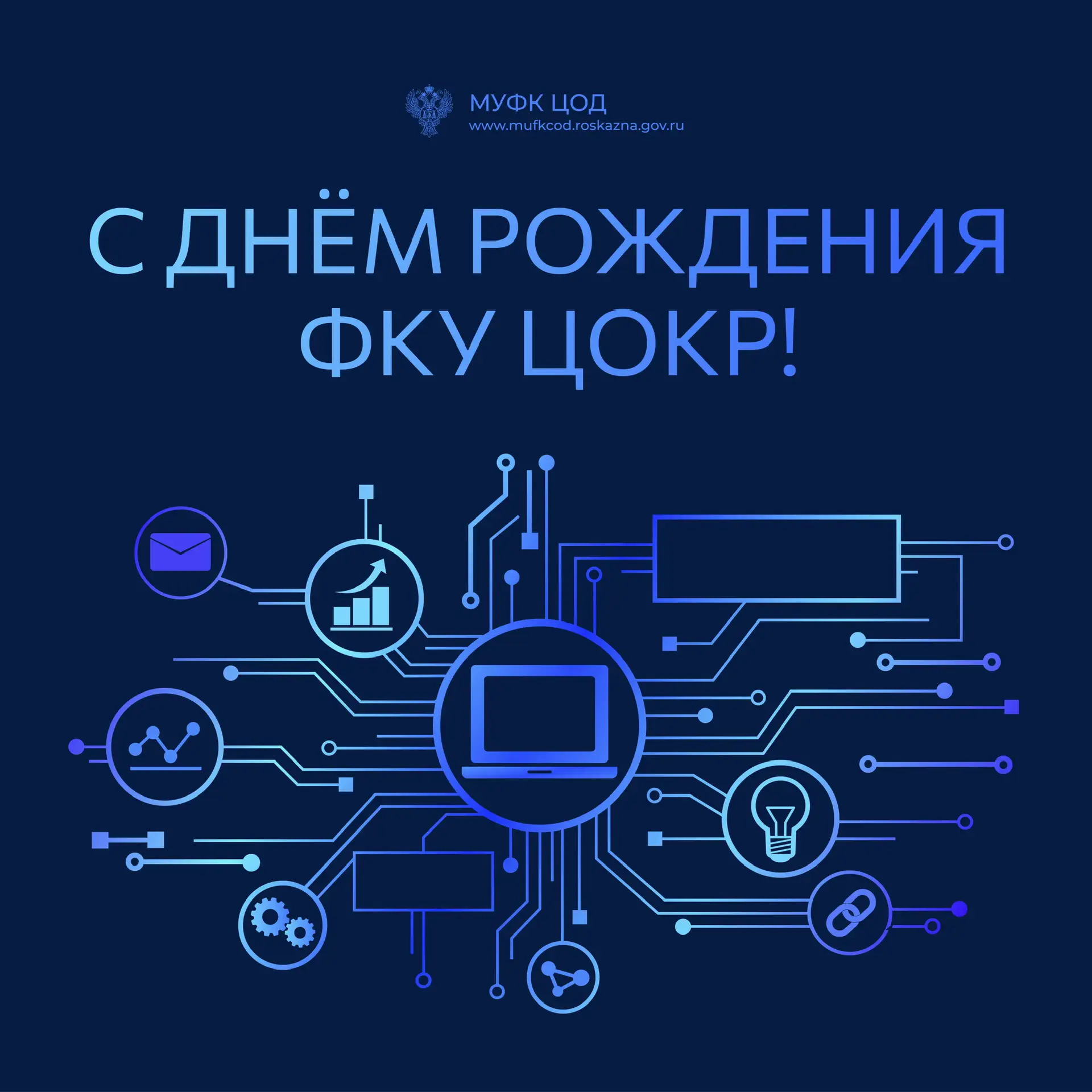 Сегодня ИТ-филиал ФКУ ЦОКР отмечает свой день рождения! 🎂

🎉Дорогие коллеги! Примите искренние поз