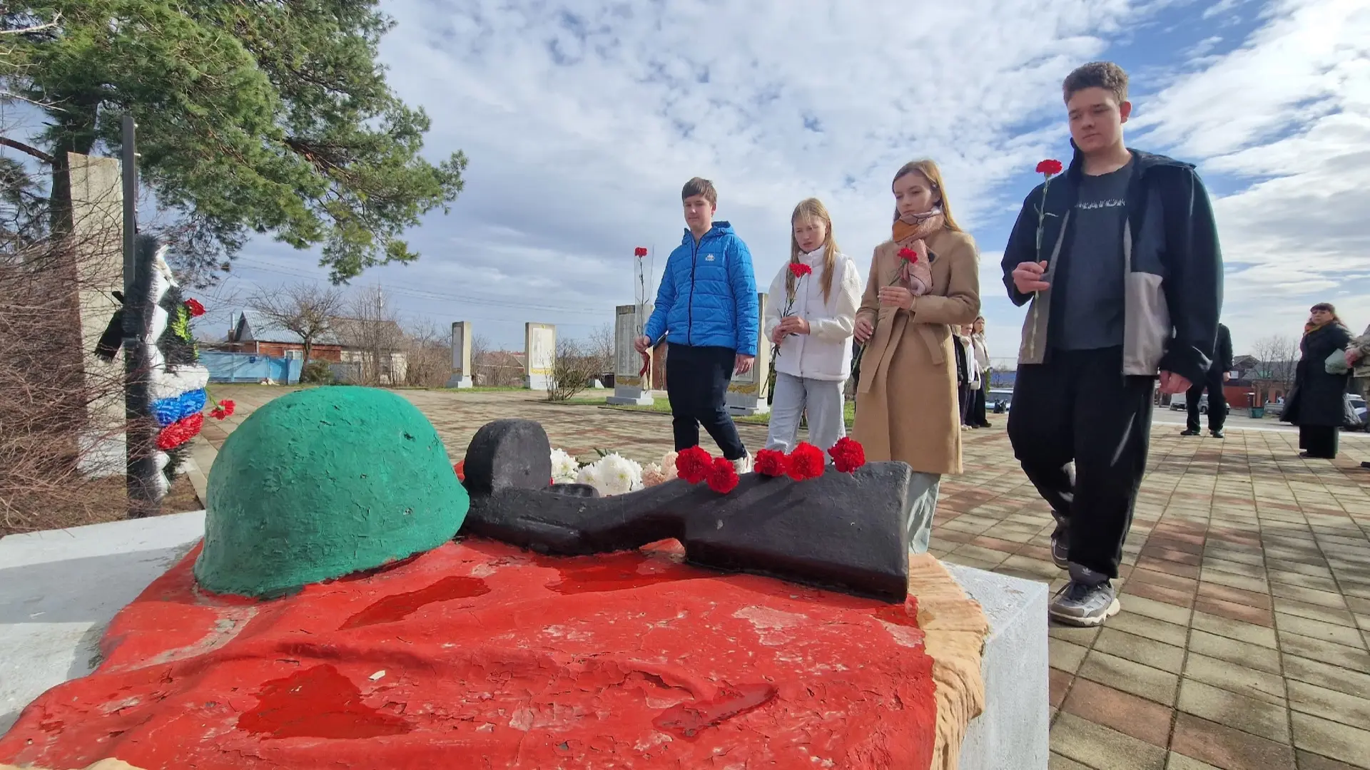 #ОсвобождениеСеверской 18 февраля в рамках месячника военно-патриотической и оборонно-массовой работ