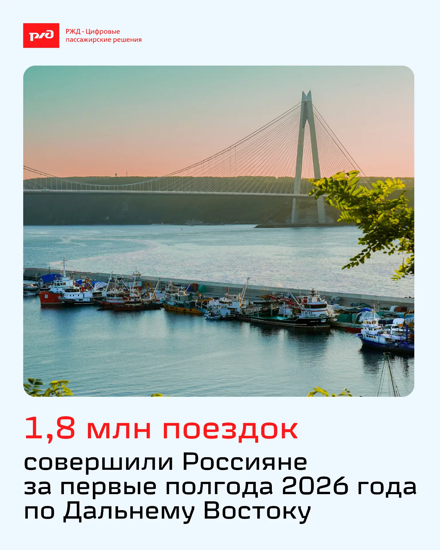 Владивосток и Хабаровск стали самыми популярными дальневосточными направлениями на плат...