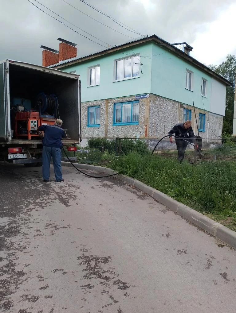 Промывка канализации п.Дубна