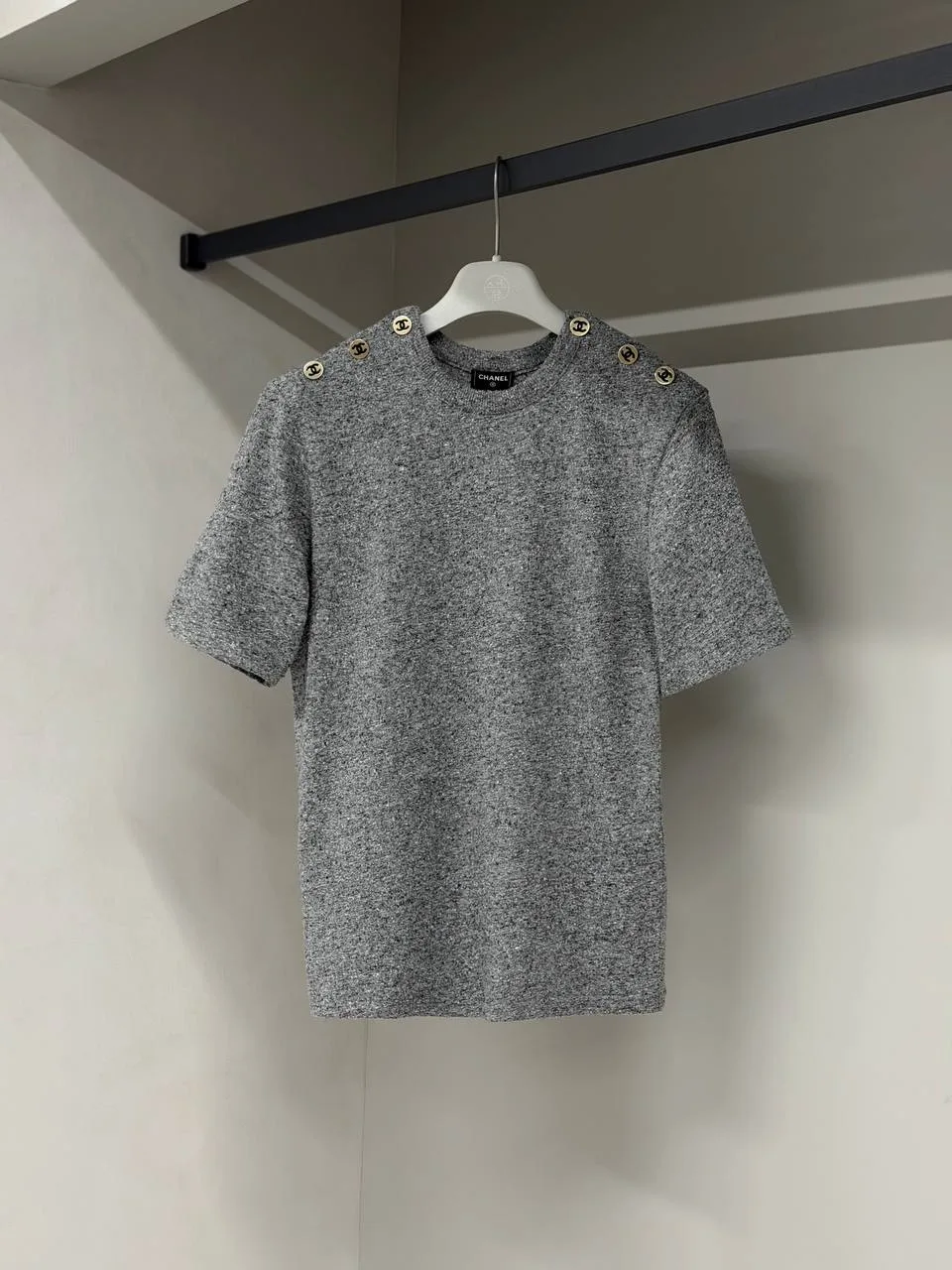 Новый топ Chanel, маркировка 34, пыльник в комплекте