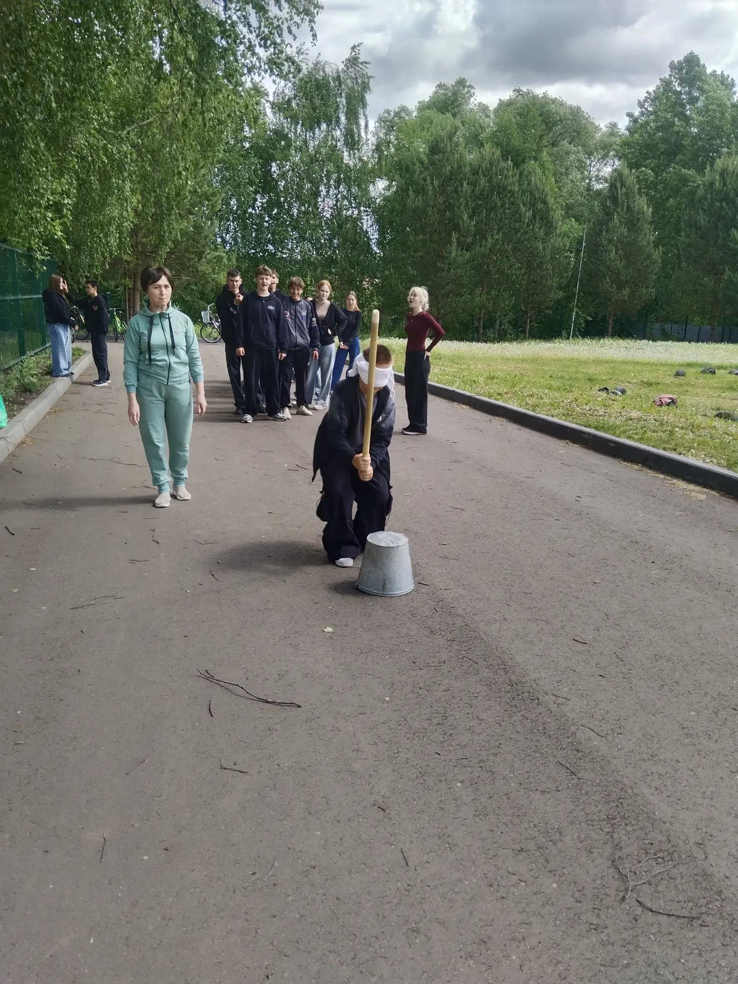 28 мая в школе прошел весёлый сабантуй, посвященный дню защиты детей.