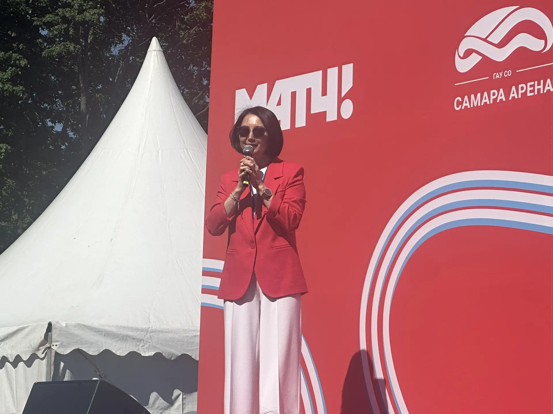 ☀️ Жаркий день на стадионе «Солидарность Самара Арена»
