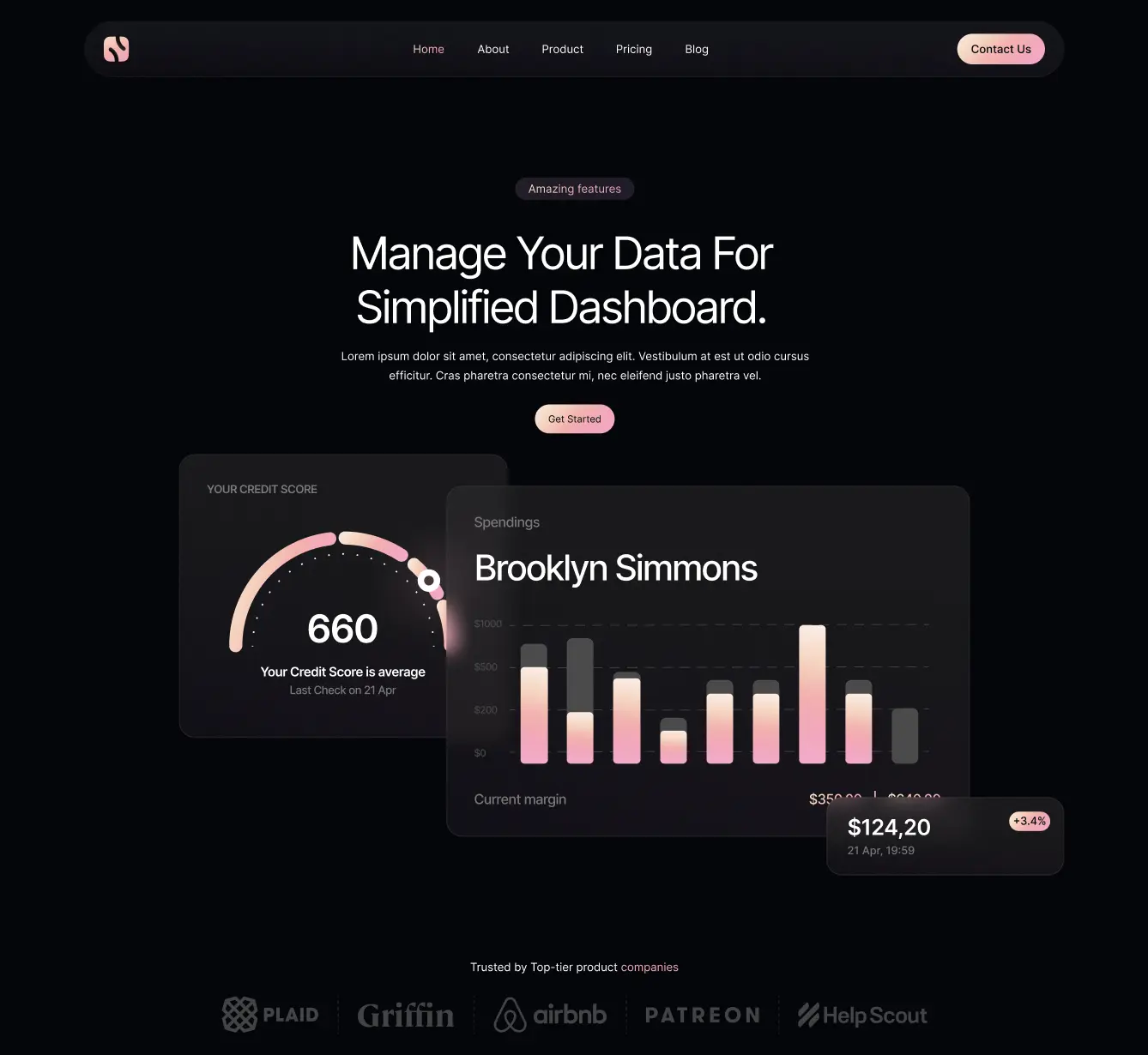 Landing Page - SaaS продукт

Тематика: #IT_технологии
Формат сайта: #Landing_page 

Ссылка: Скачать 