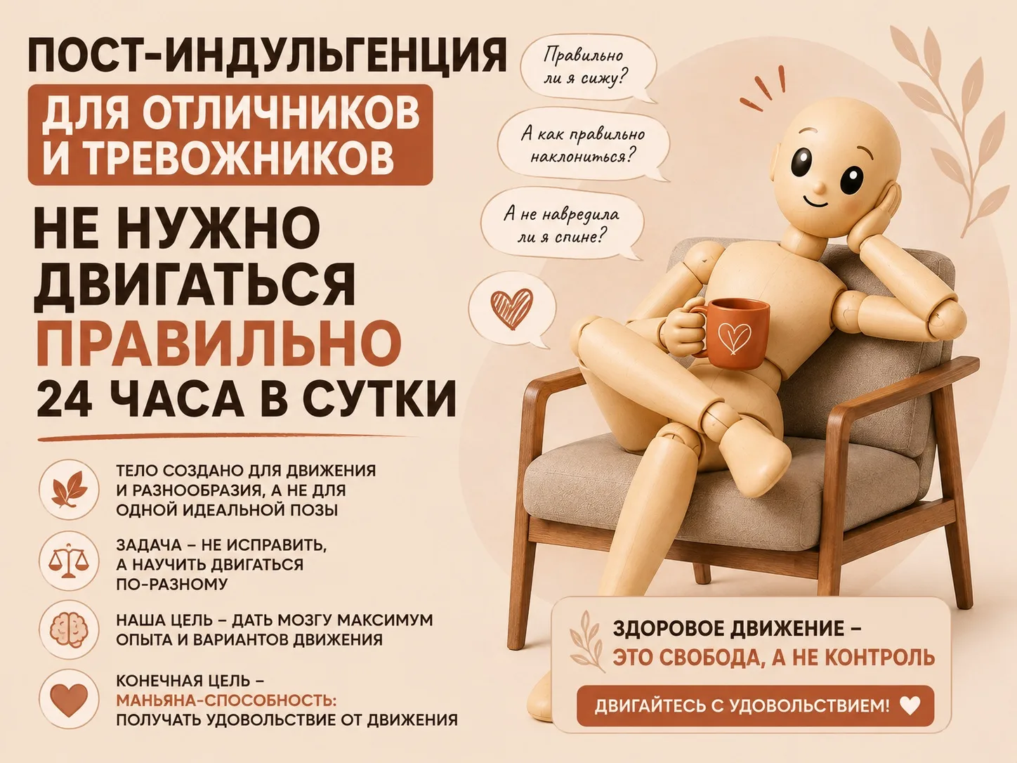 ПОСТ-ИНДУЛЬГЕНЦИЯ ДЛЯ ОТЛИЧНИКОВ И ТРЕВОЖНИКОВ