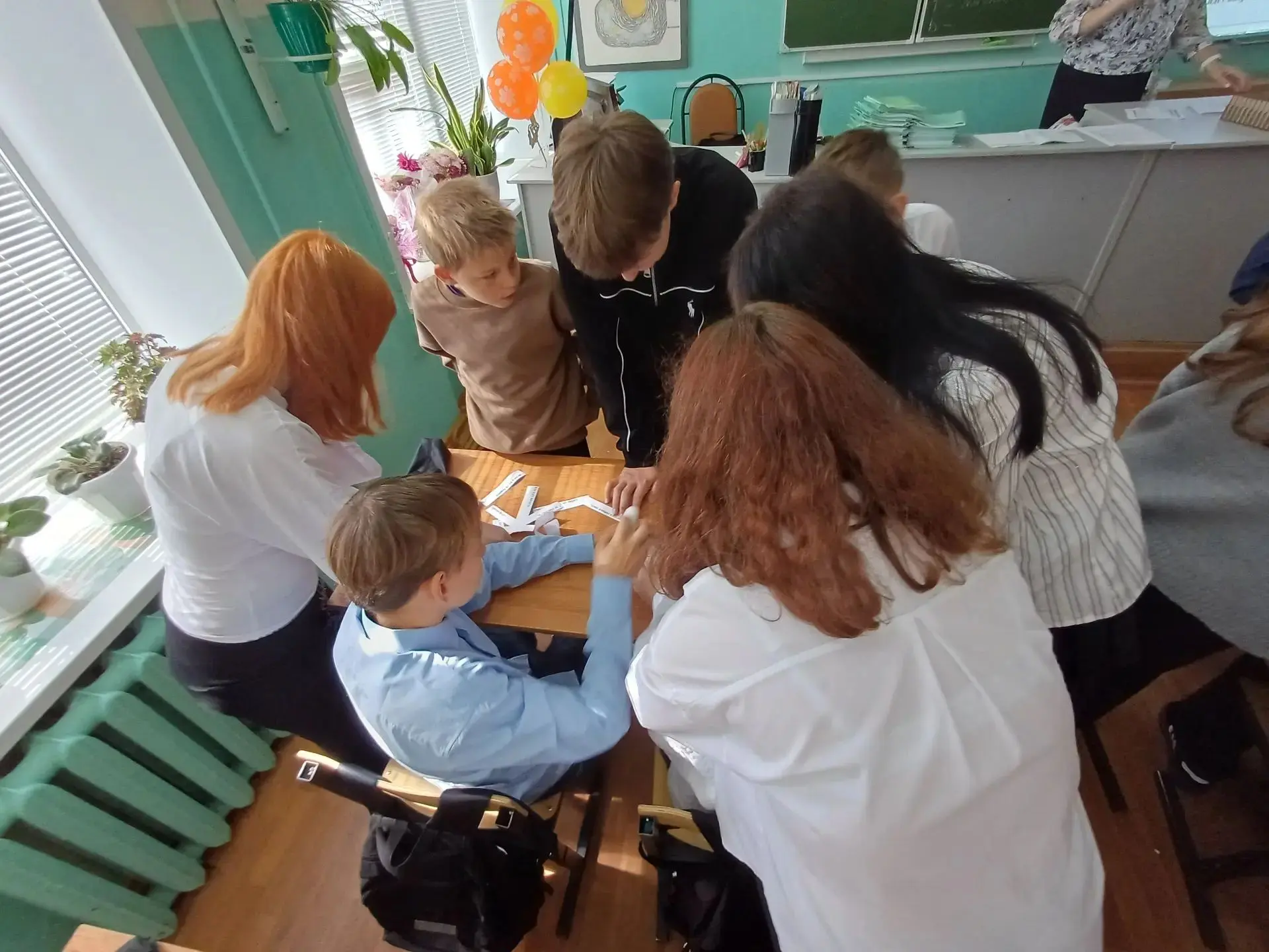 Сегодня в  7 «Б» классе ( классный руководитель  Дубровина Н. В.) прошёл настоящий урок...