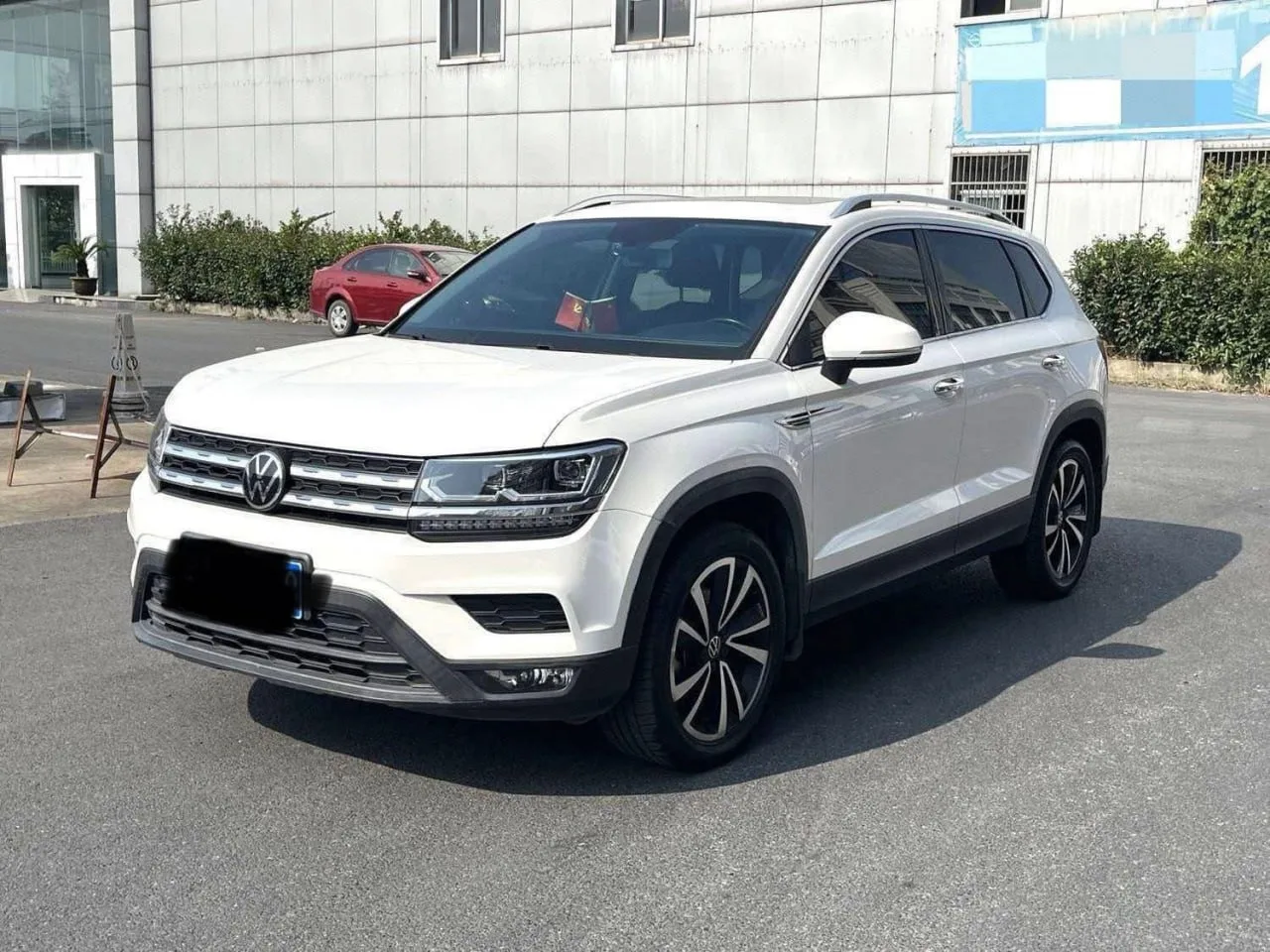▶️🎁Volkswagen Tharu 🇨🇳White 2022 model 280TSI Two-wheel drive Luxury Edition