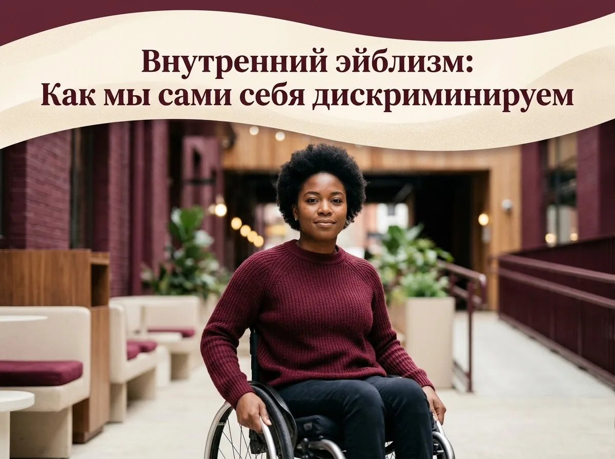 Внутренний эйблизм: Как мы сами себя дискриминируем