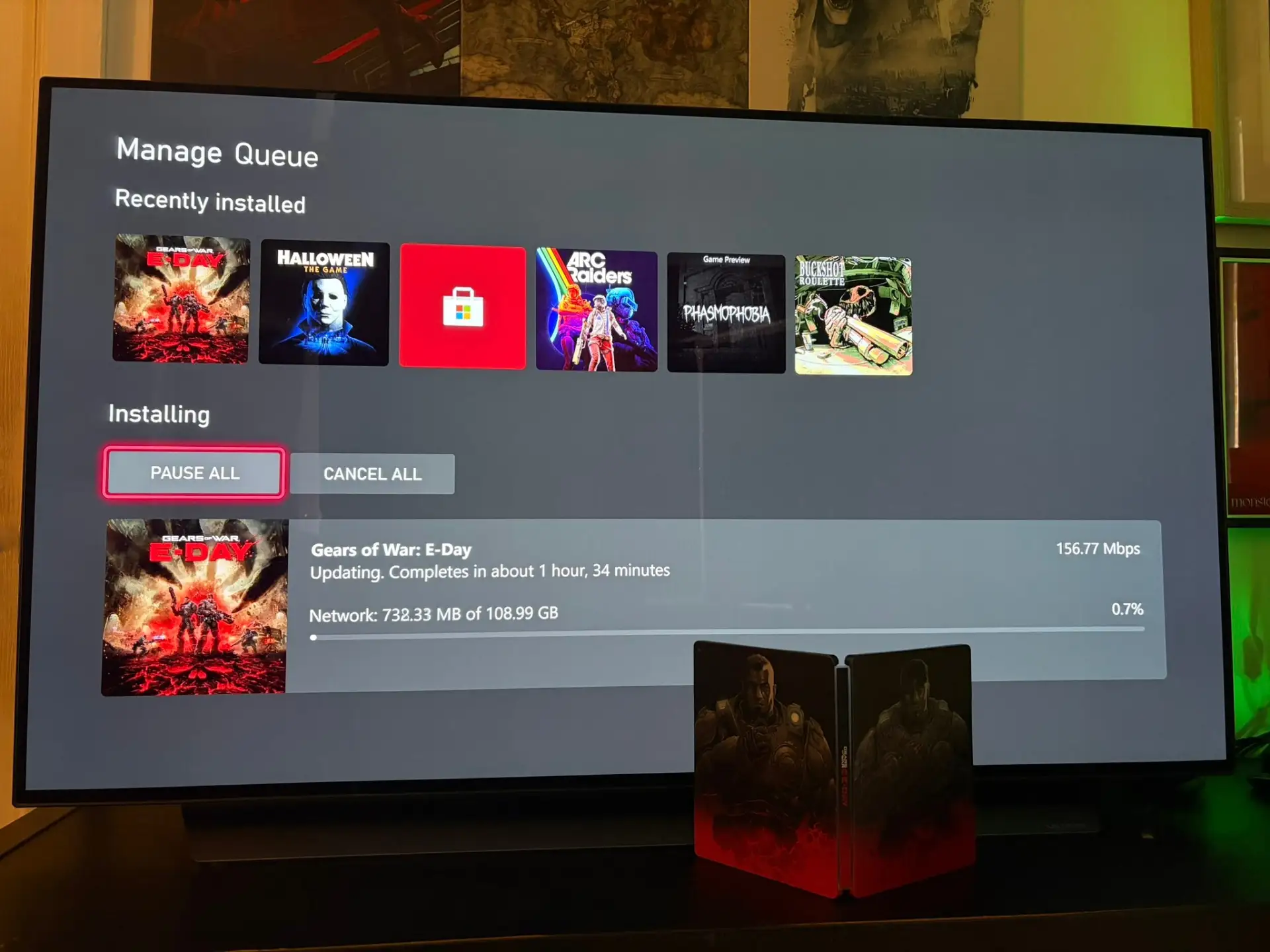 📥 На Xbox Series X|S стартовала предзагрузка Gears of War: E-Day — игра займёт около 1...