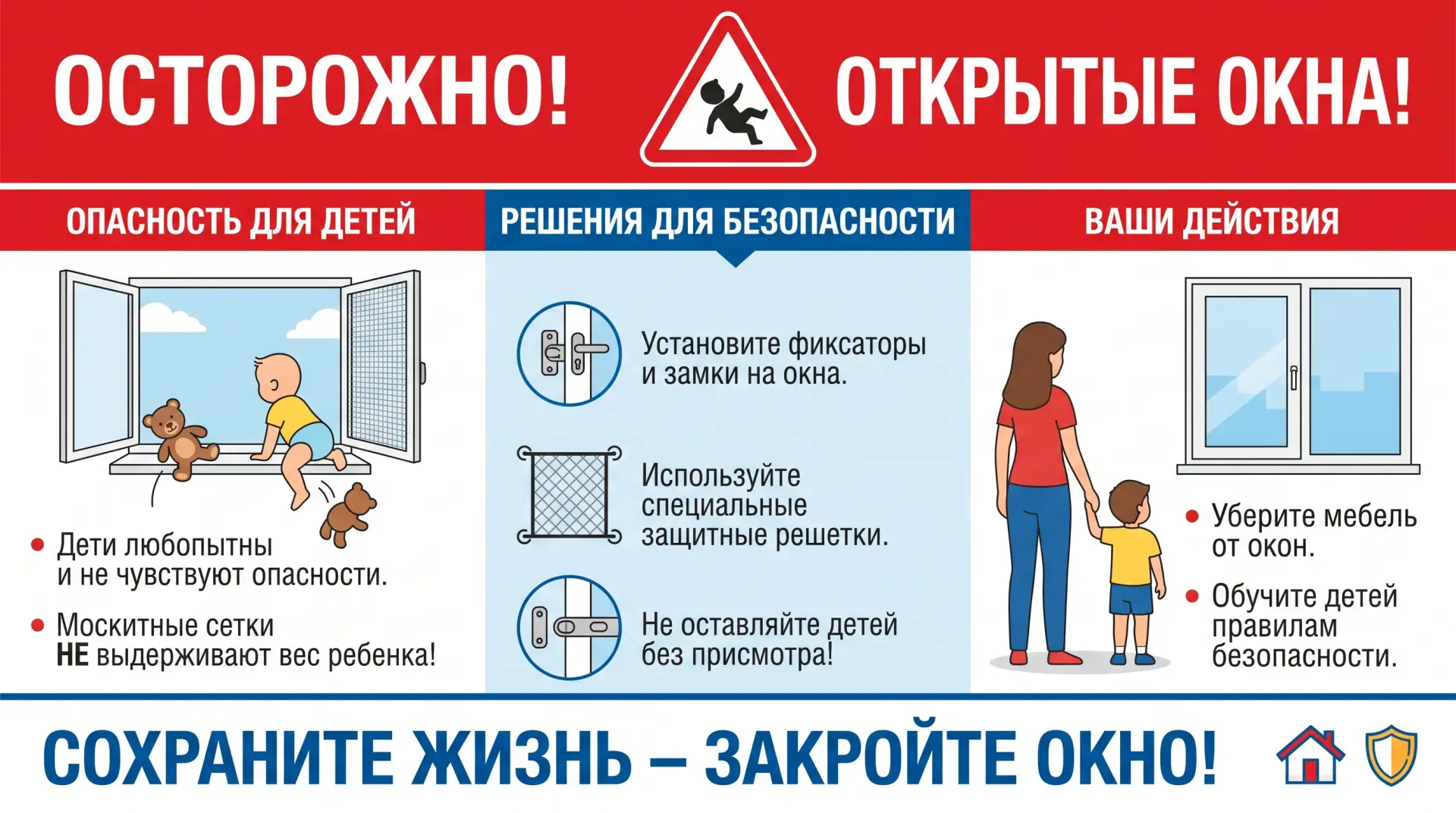Когда на улице тепло, люди чаще проветривают помещения — и окна чаще остаются открытыми. В этот пери