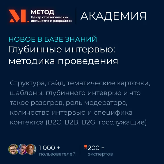 Глубинные интервью: методика проведения