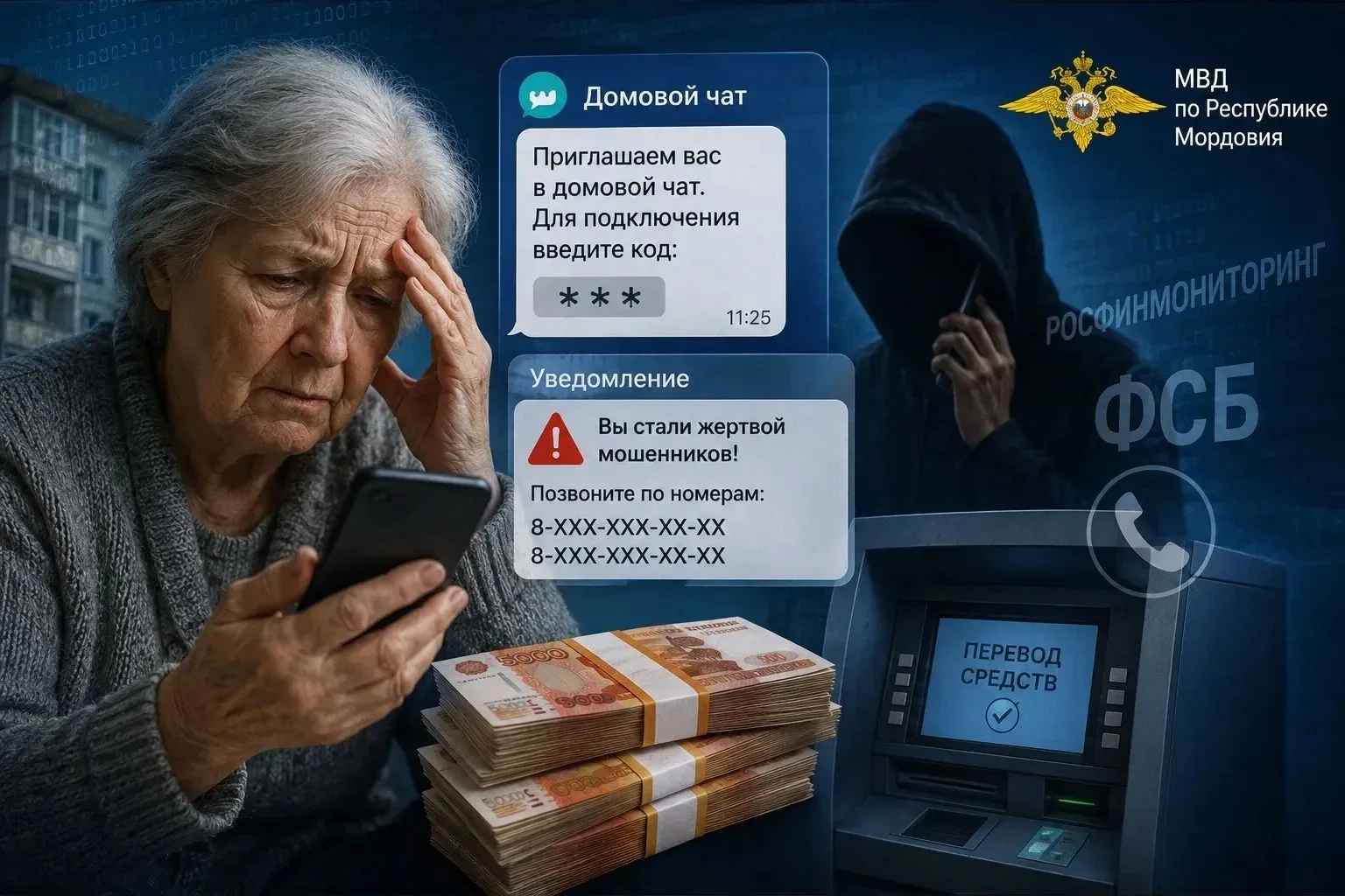 🔵Жительница Чамзинского района лишилась более 1 миллиона 700 тысяч рублей после вступл...