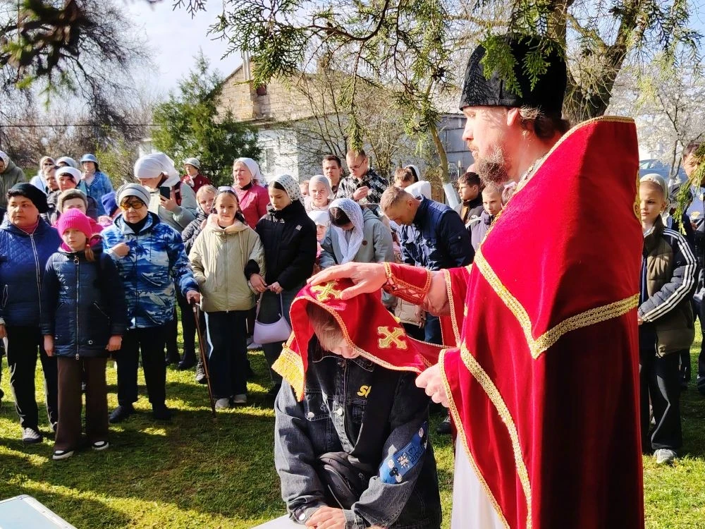 🕊️ Первая Божественная литургия в крымском селе Новоивановка