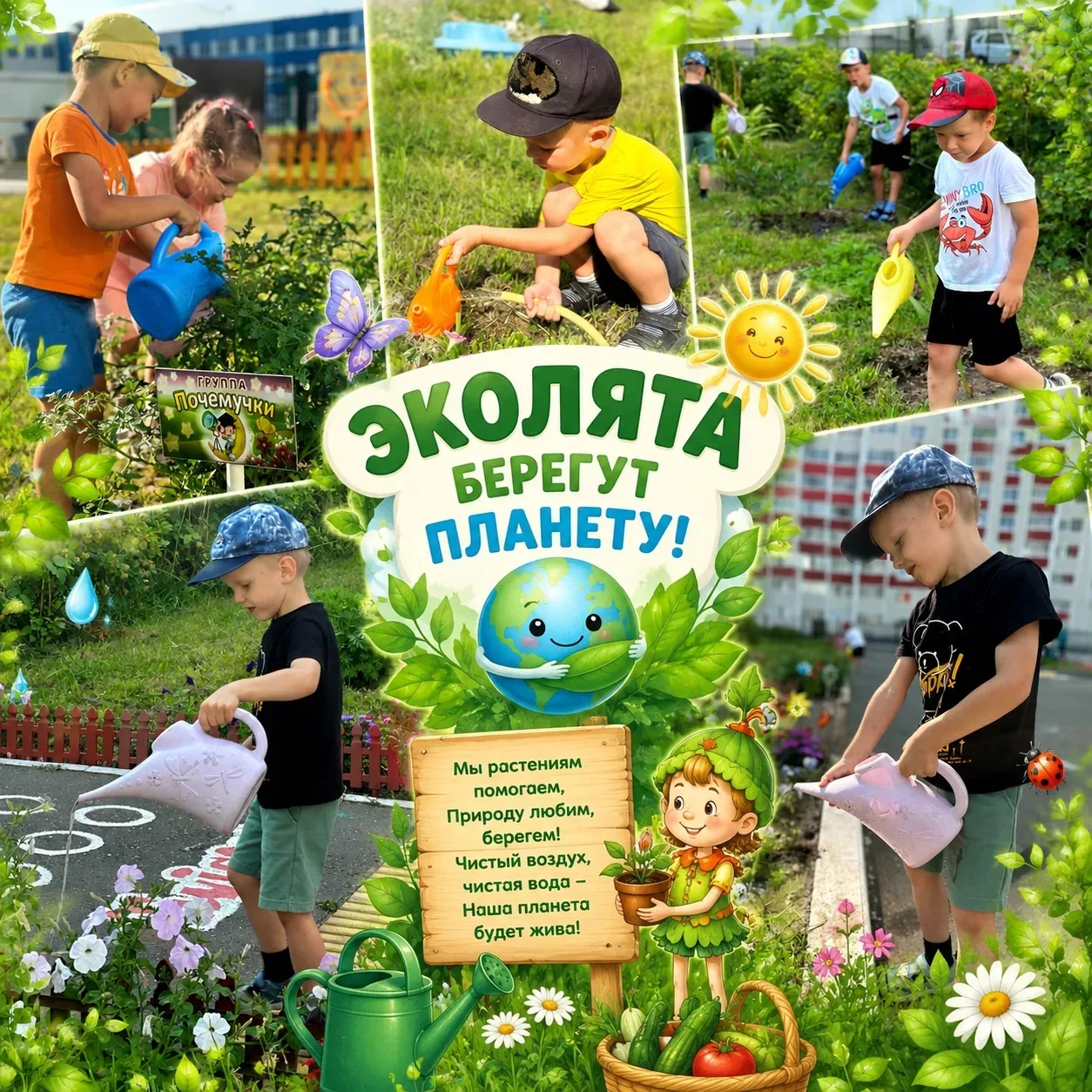 🌿Тематическая неделя «Эколята берегут планету» 🌍

🧸В нашей группе «Почемучки» прошла увлекательна