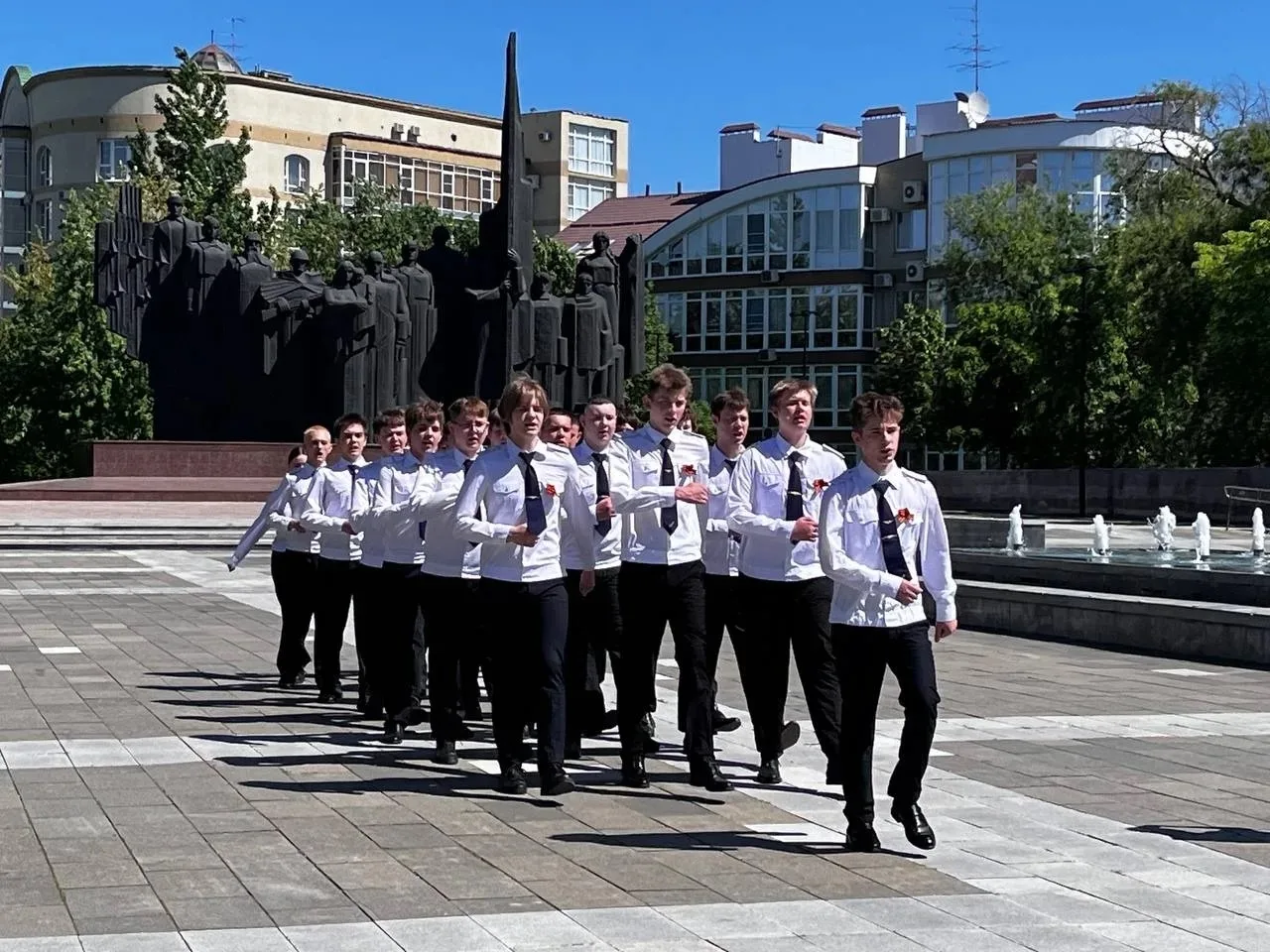 Подведены итоги Всероссийского смотра-конкурса строя и строевой песни «На фронте дорог: 1418 дней тр