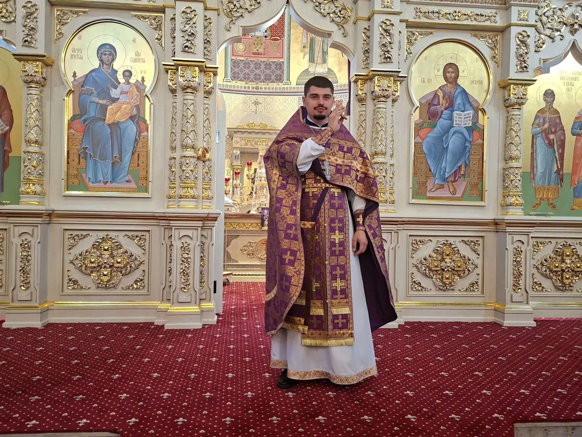 В храме Рождества Христова станицы Динской почтили память святых Кубанской митрополии