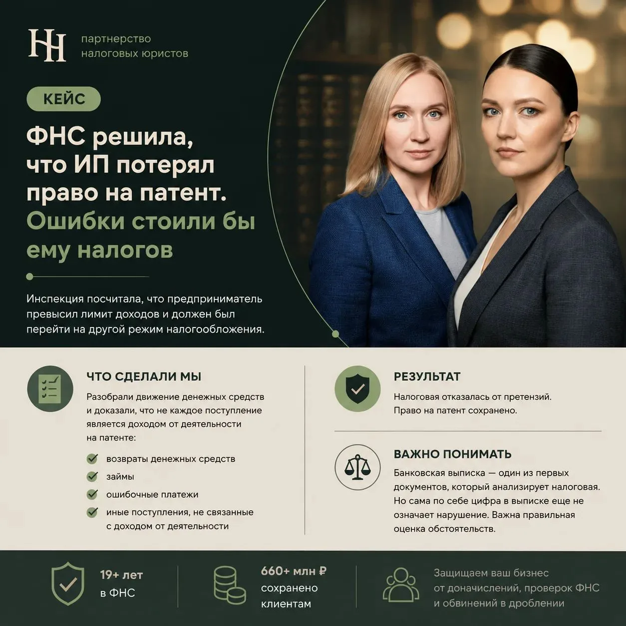 ФНС решила, что ИП потерял право на патент. Ошибка стоила бы ему налогов