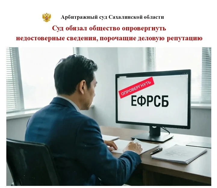 Арбитражный суд Сахалинской области рассмотрел иск ООО «СПК Парус» к ООО «Андаин» о защите деловой р