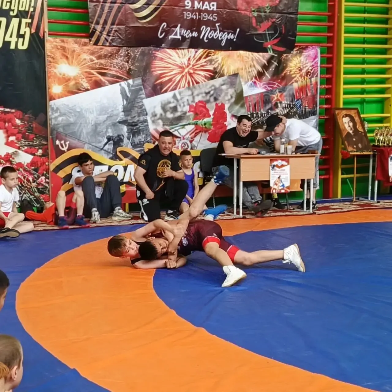 🤼10-11 мая на базе МБОУ СОШ №1 им.Вилина И.П. прошел Открытый муниципальный турнир по спортивной (г