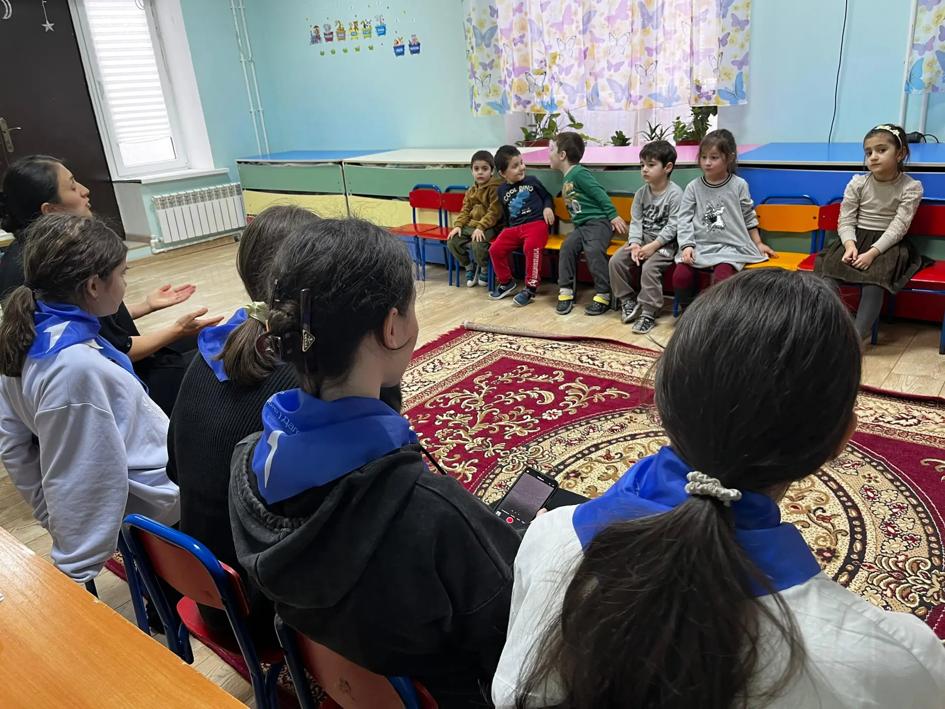 В рамках конкурса Первичных отделений Движения Первых активисты #мбоусош27имАбатаева выбрали подшефн