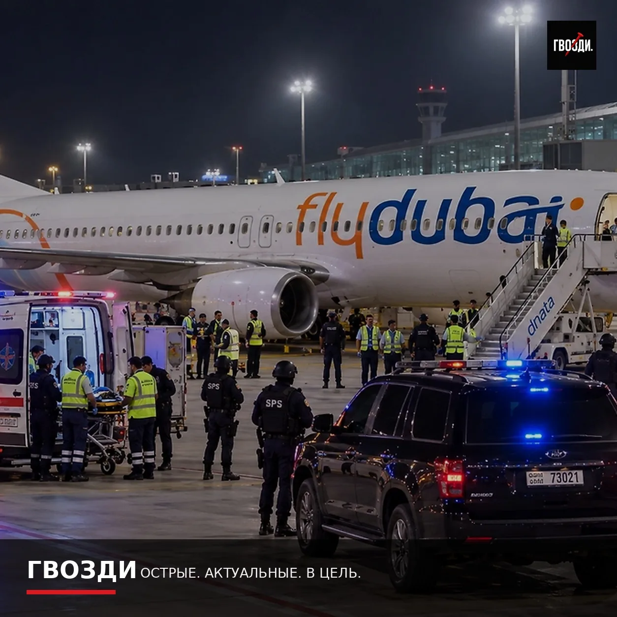 Пассажир Flydubai назвал конфликт в кабине попыткой теракта