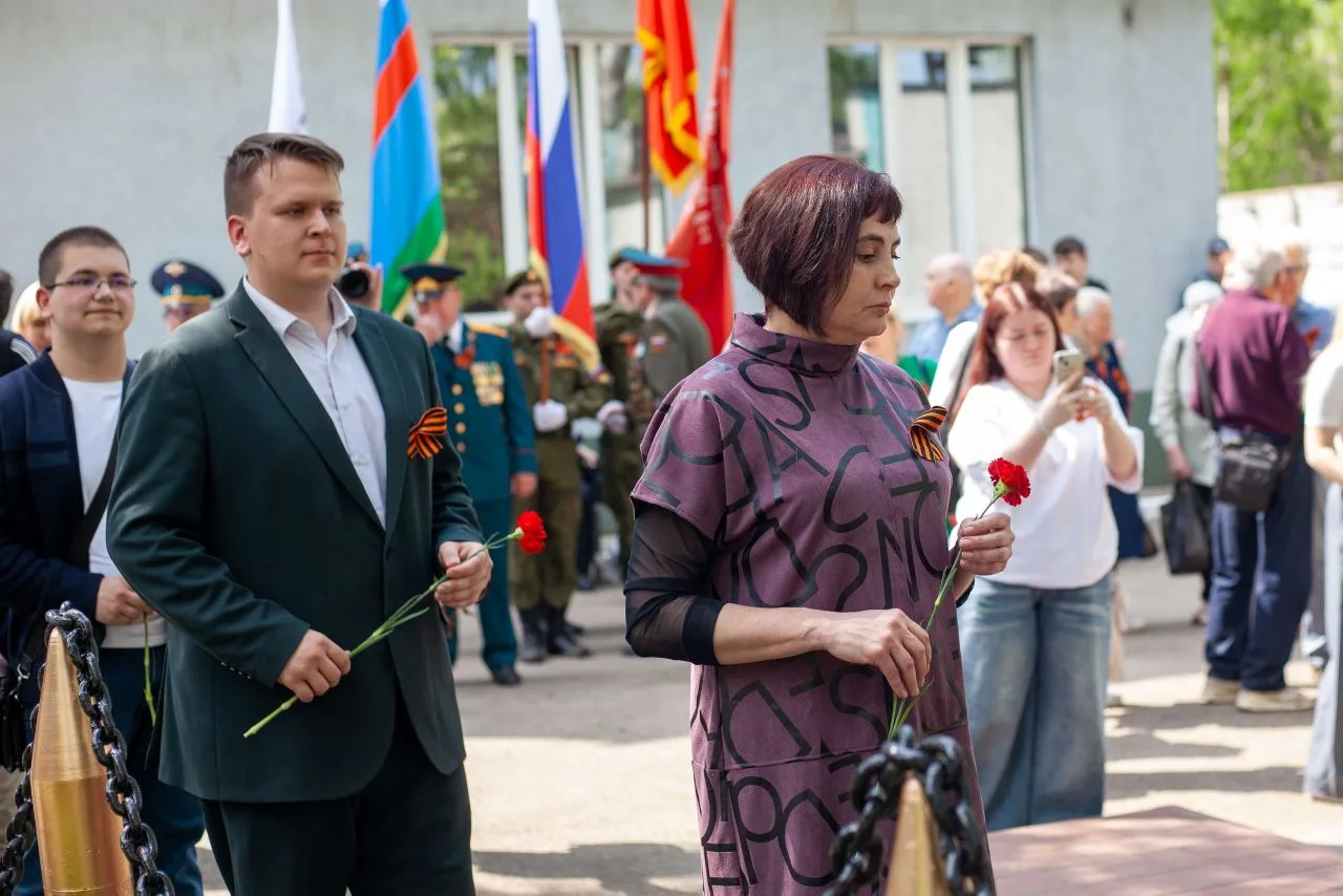 🇷🇺 Память, которая объединяет поколения  7 мая студенты и преподаватели нашего Института приняли уча