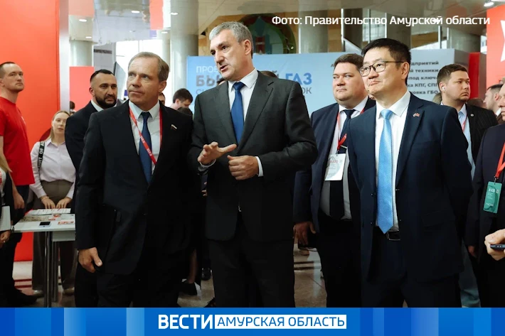 Василий Орлов показал делегации Совфеда новые туристические объекты Приамурья  Глава Приамурья и дел
