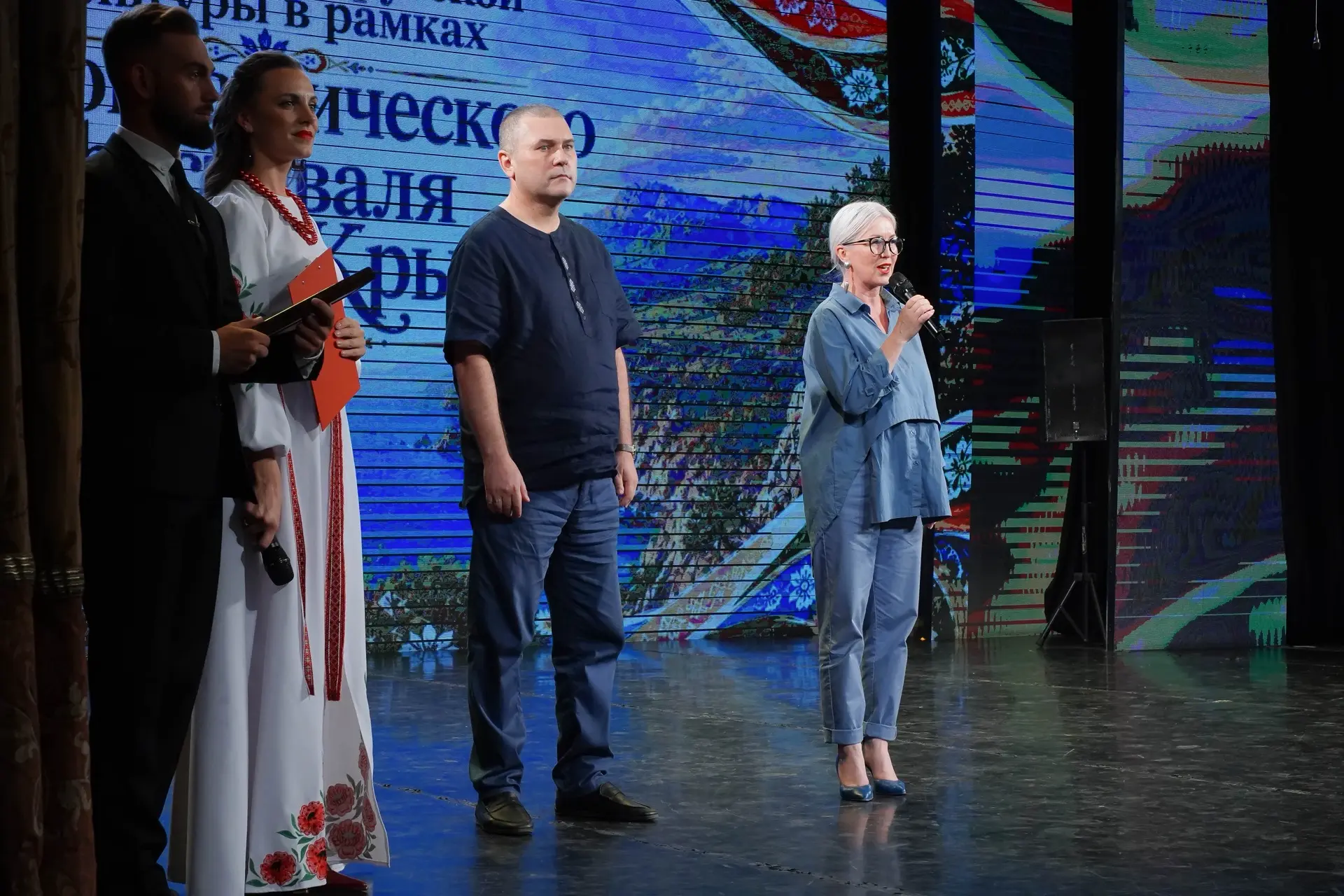 Ярким праздником белорусской культуры завершился Этнографический фестиваль народов Крым...