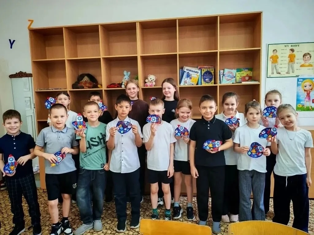 Космическое путешествие🚀  Сегодня ученики 1Б класса вместе с классным руководителем Ковтун Ольгой Ан