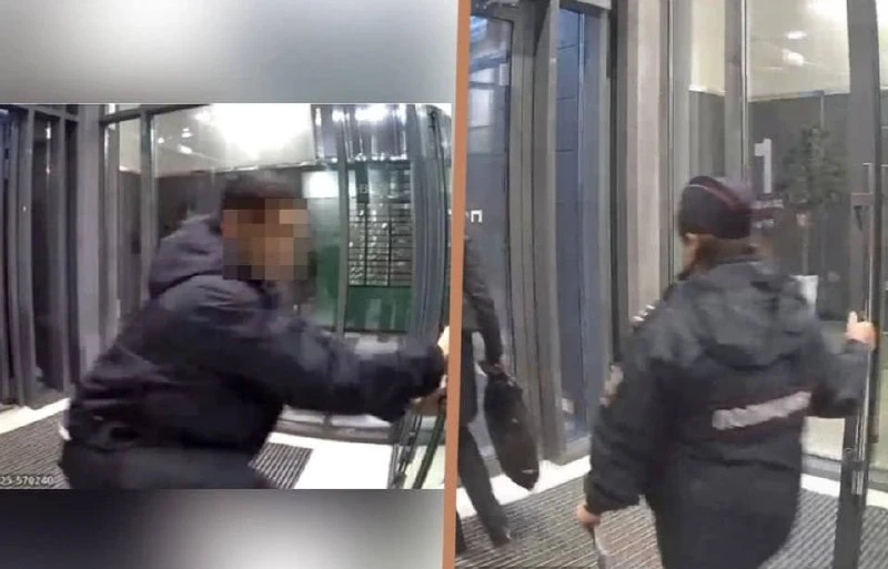В пермском ЖК «Погода» мужчина проник в подъезд и пытался выломать дверь квартиры.