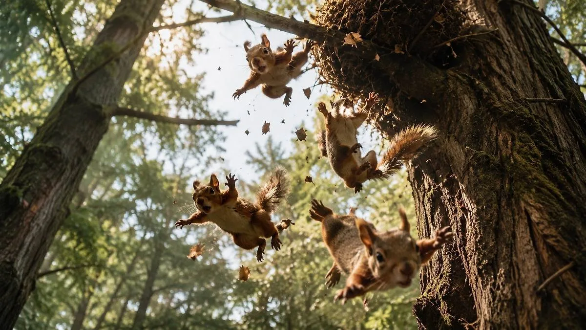 🐿️Белкопад начался в Москве.
