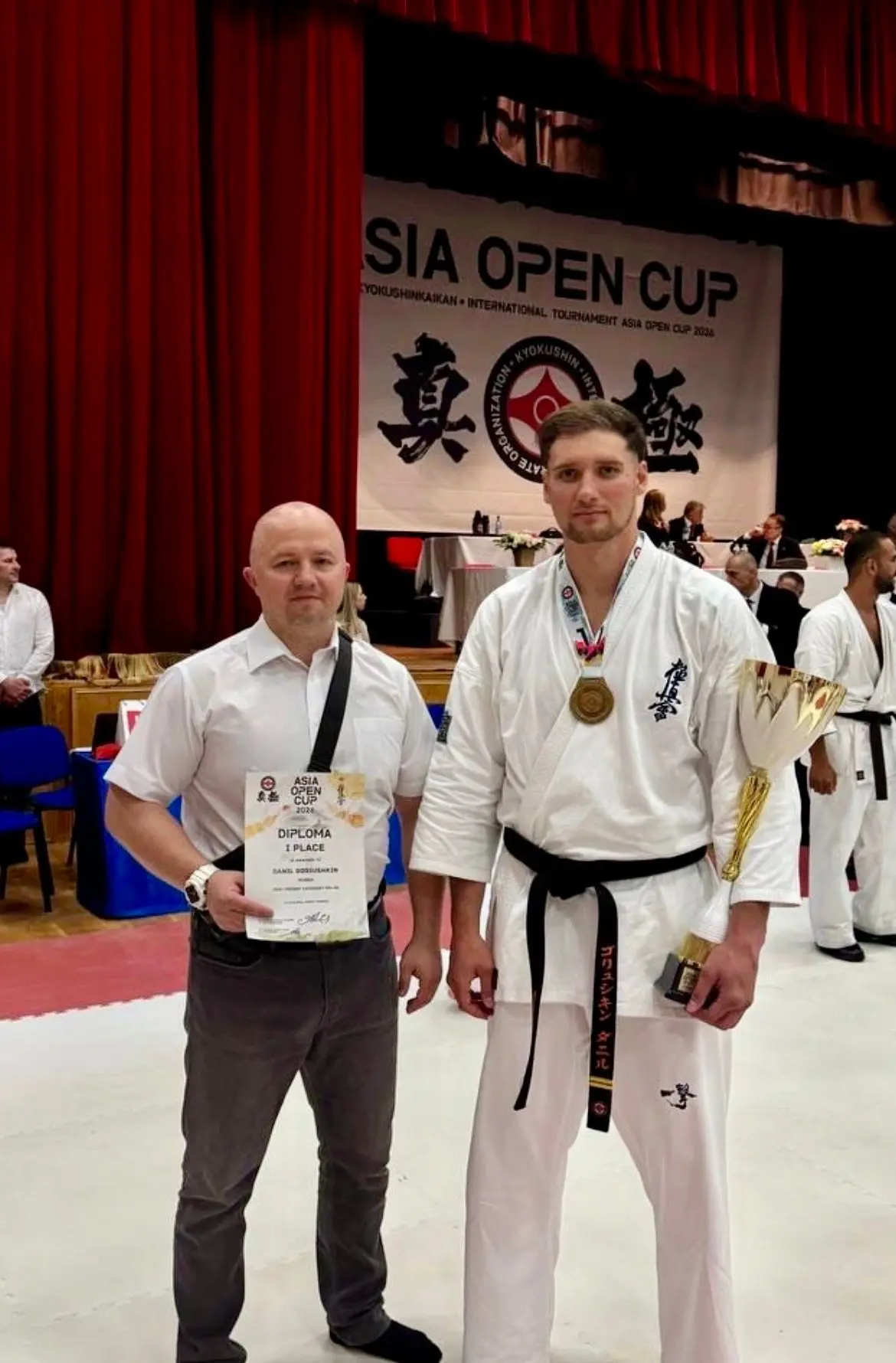 Горюшкин Данил стал победителем Кубка Азии по Киокусинкай (ASIA OPEN CUP), проходившего в г.Гюмри (А