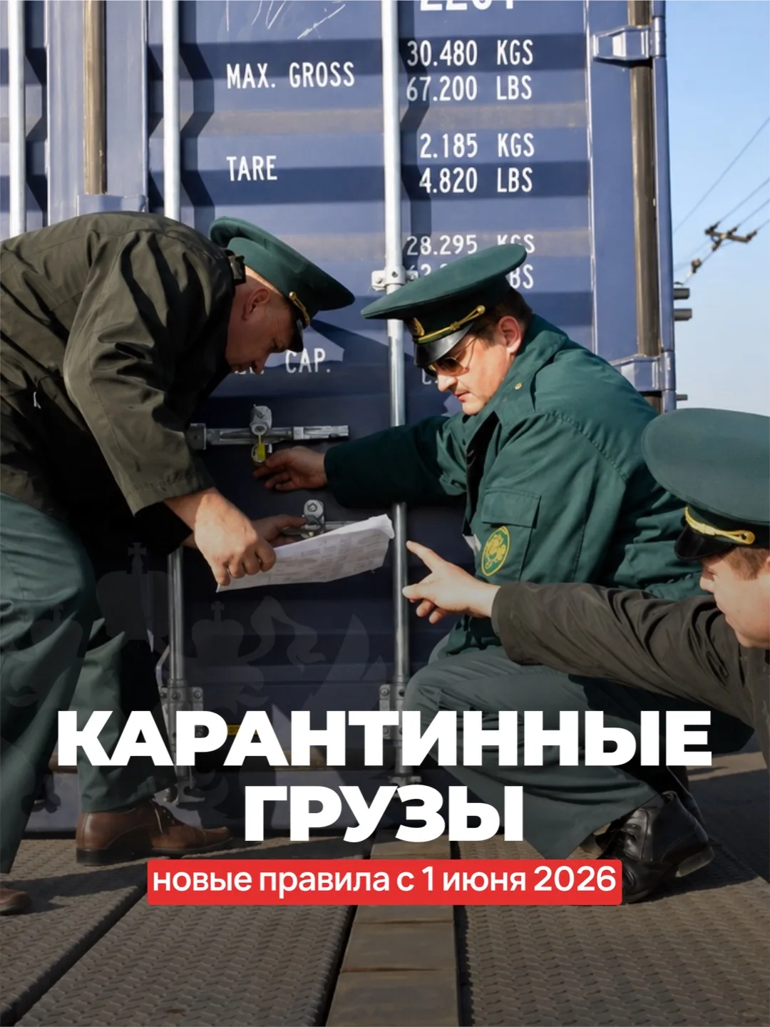 🔔 Важная информация для импортеров карантинных грузов