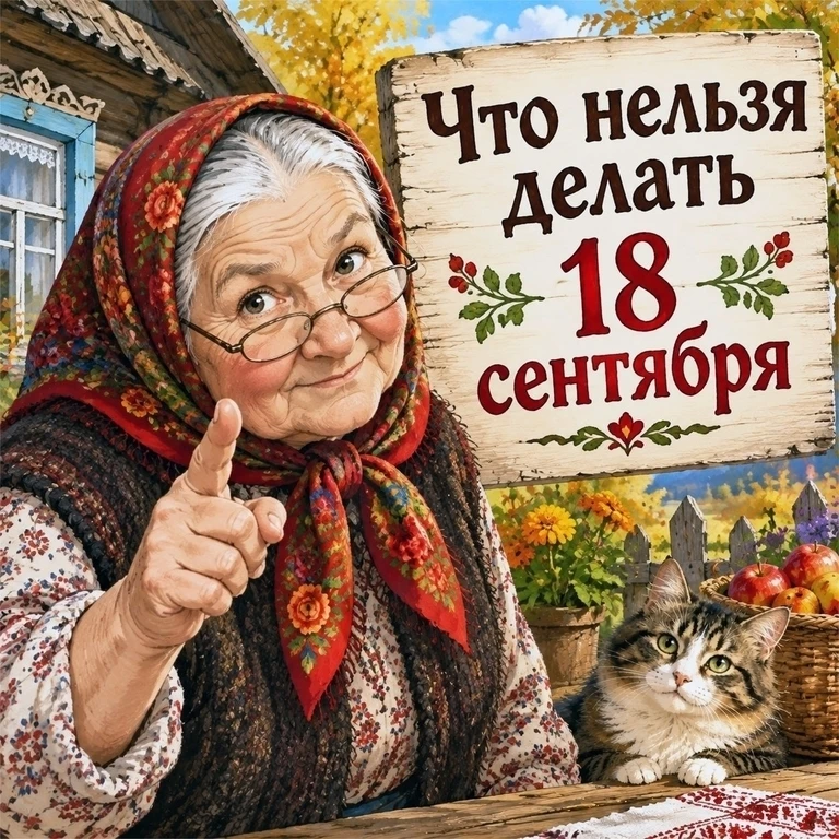 🚫 Что нельзя делать 18 сентября