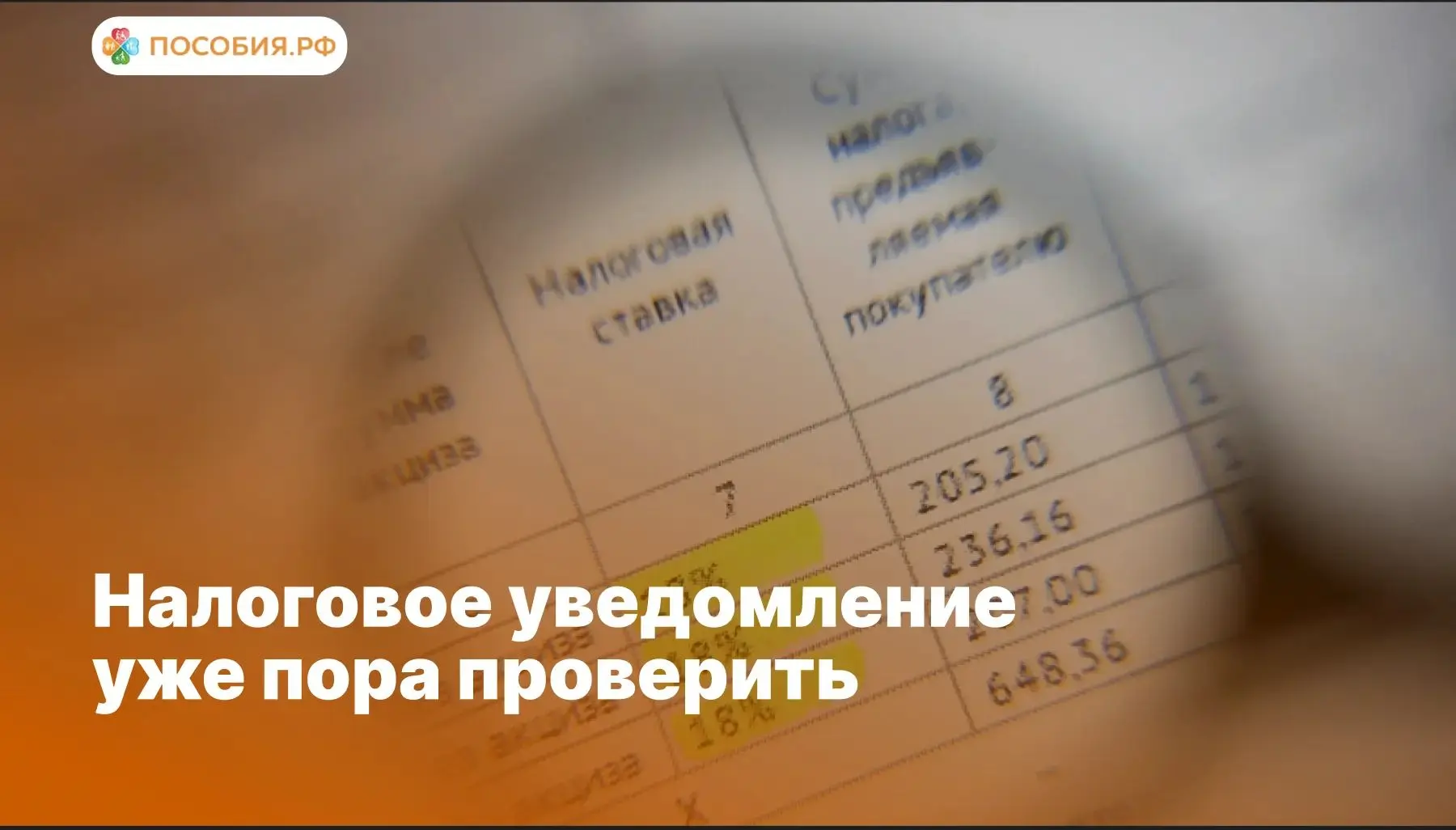 🧾 Налоговое уведомление уже пора проверить