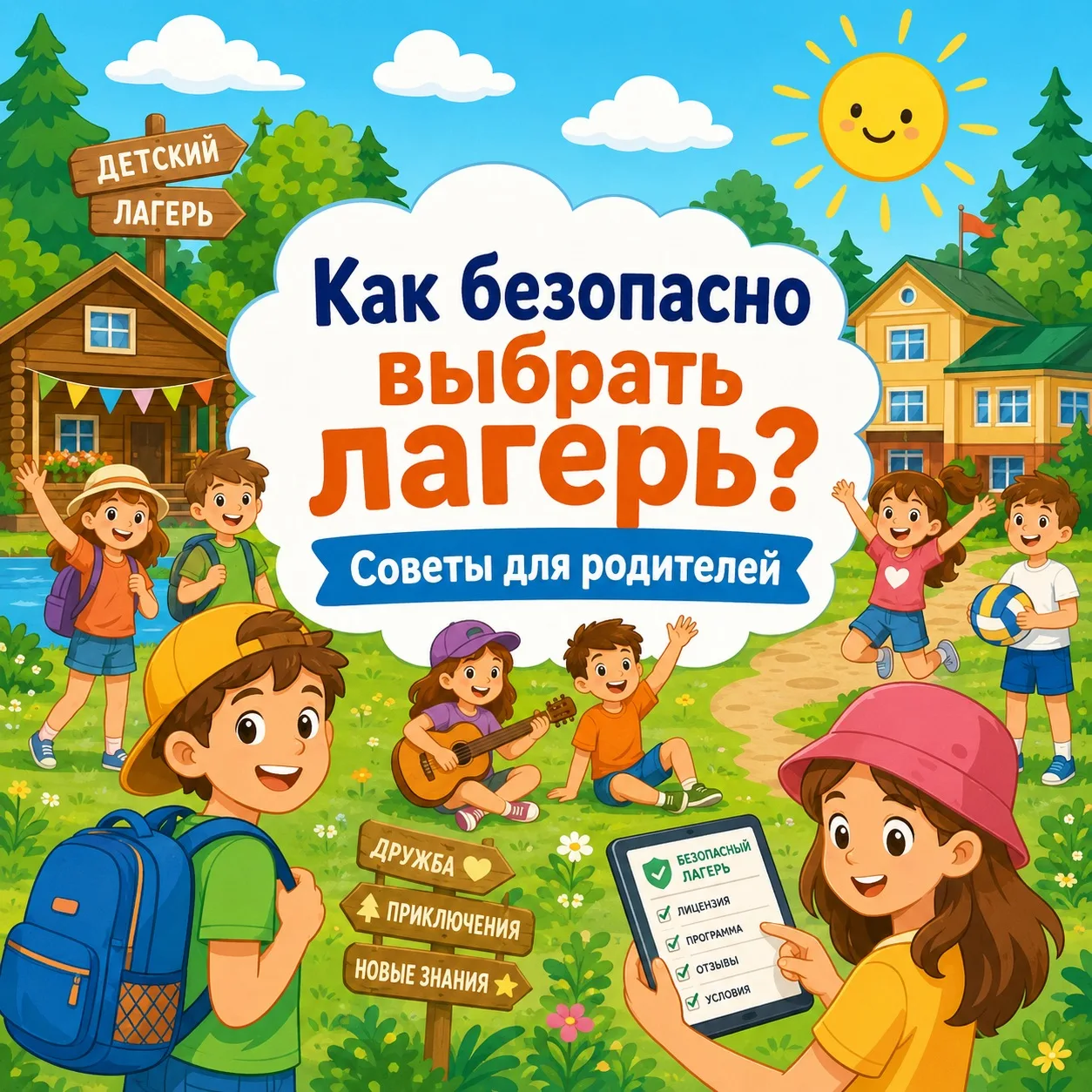 Как выбрать лагерь и не попасть на удочку мошенников? Советы для родителей

Уважаемые родители!

Лет