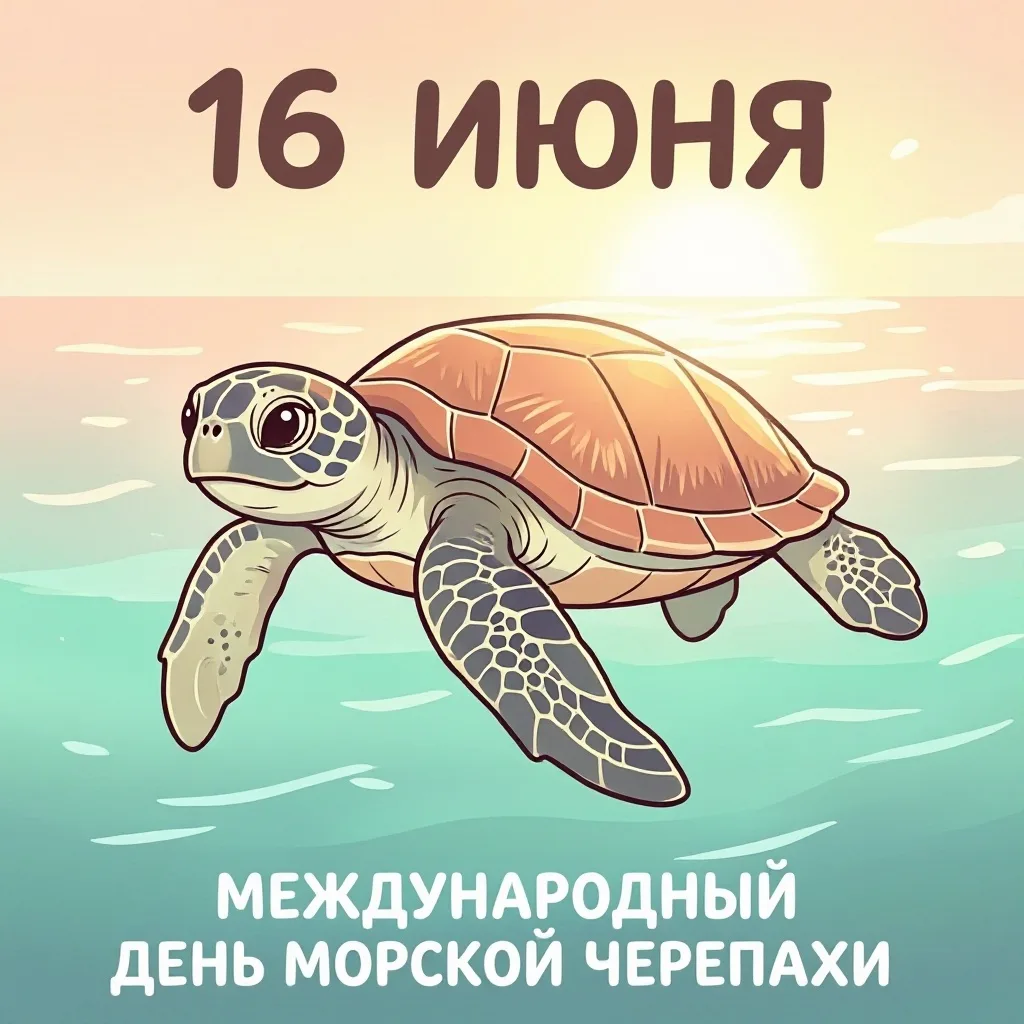 16 июня весь мир отмечает Международный день морской черепахи — праздник, который напоминает нам о н