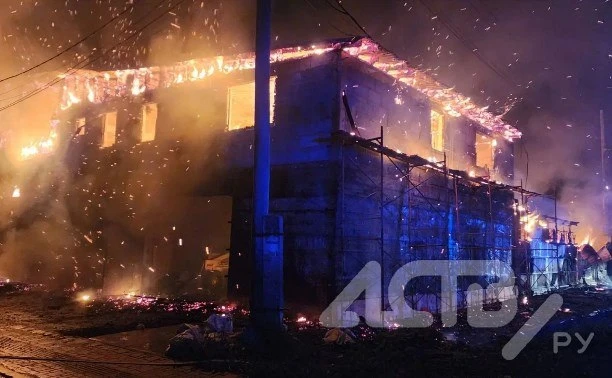 ⚡️ Автосервис сгорел в Дальнем