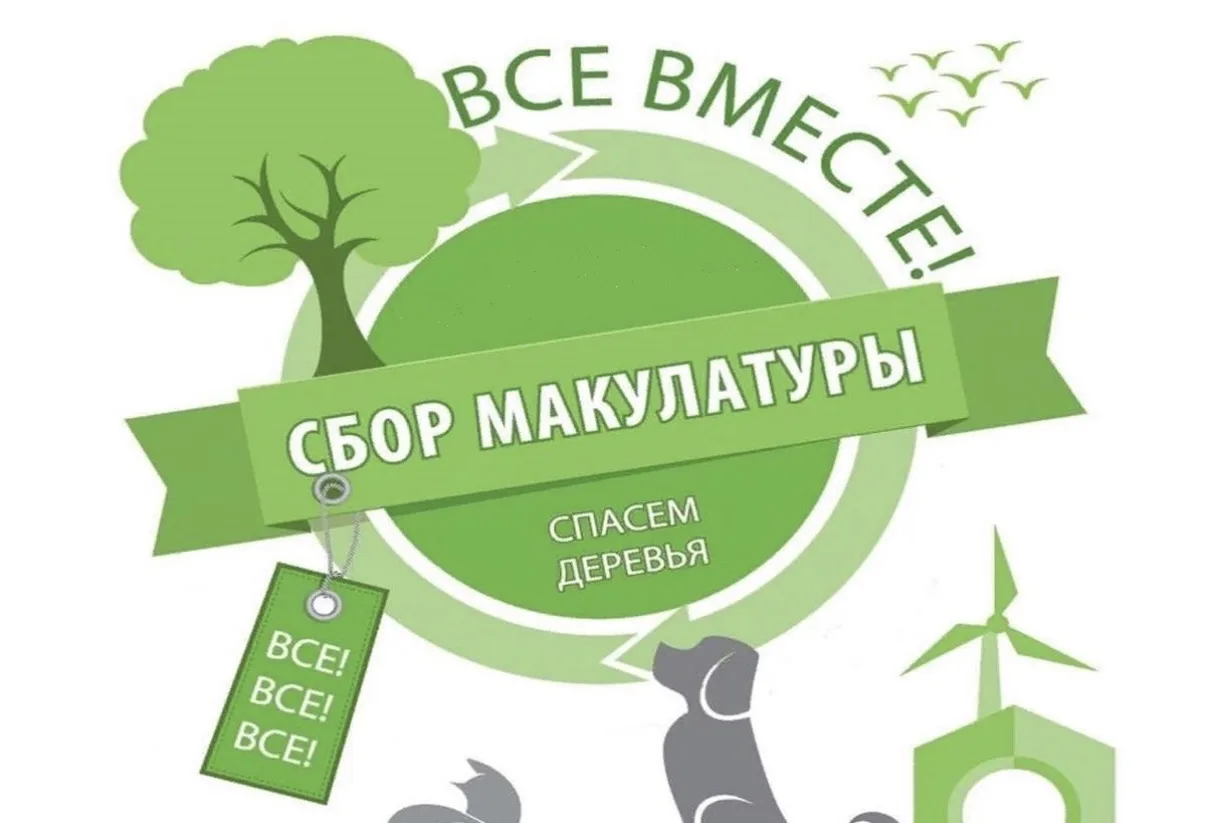 📢 Объявляем сбор макулатуры в нашем лицее! 🌳