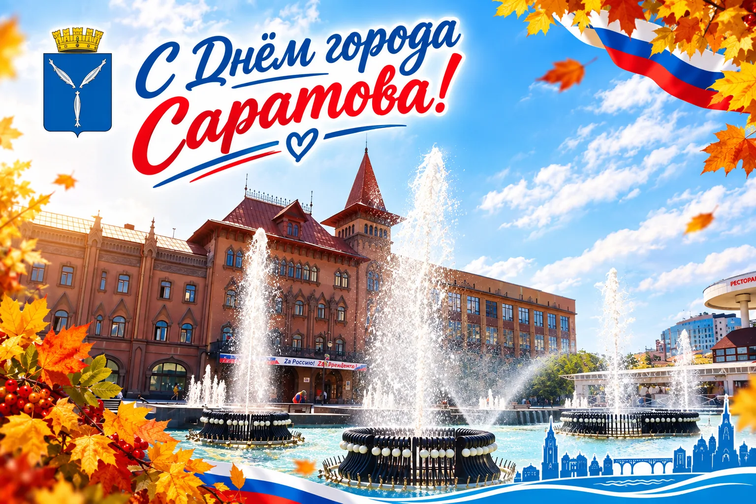 С Днём города, мой любимый Саратов! ❤️